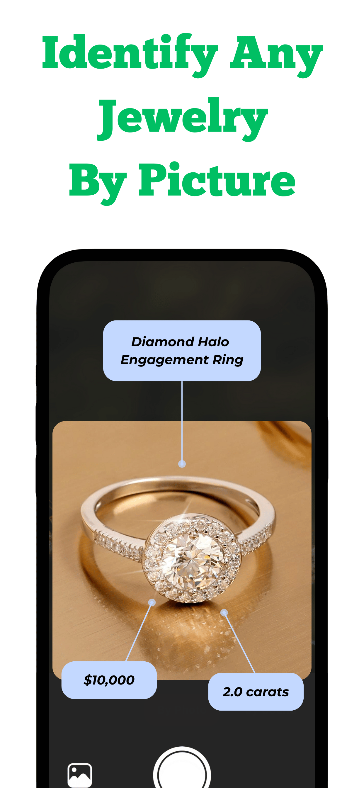 Taking a photo of jewelry